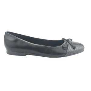 Zapato Chalada Mujer Nazzer-4 Negro Casual