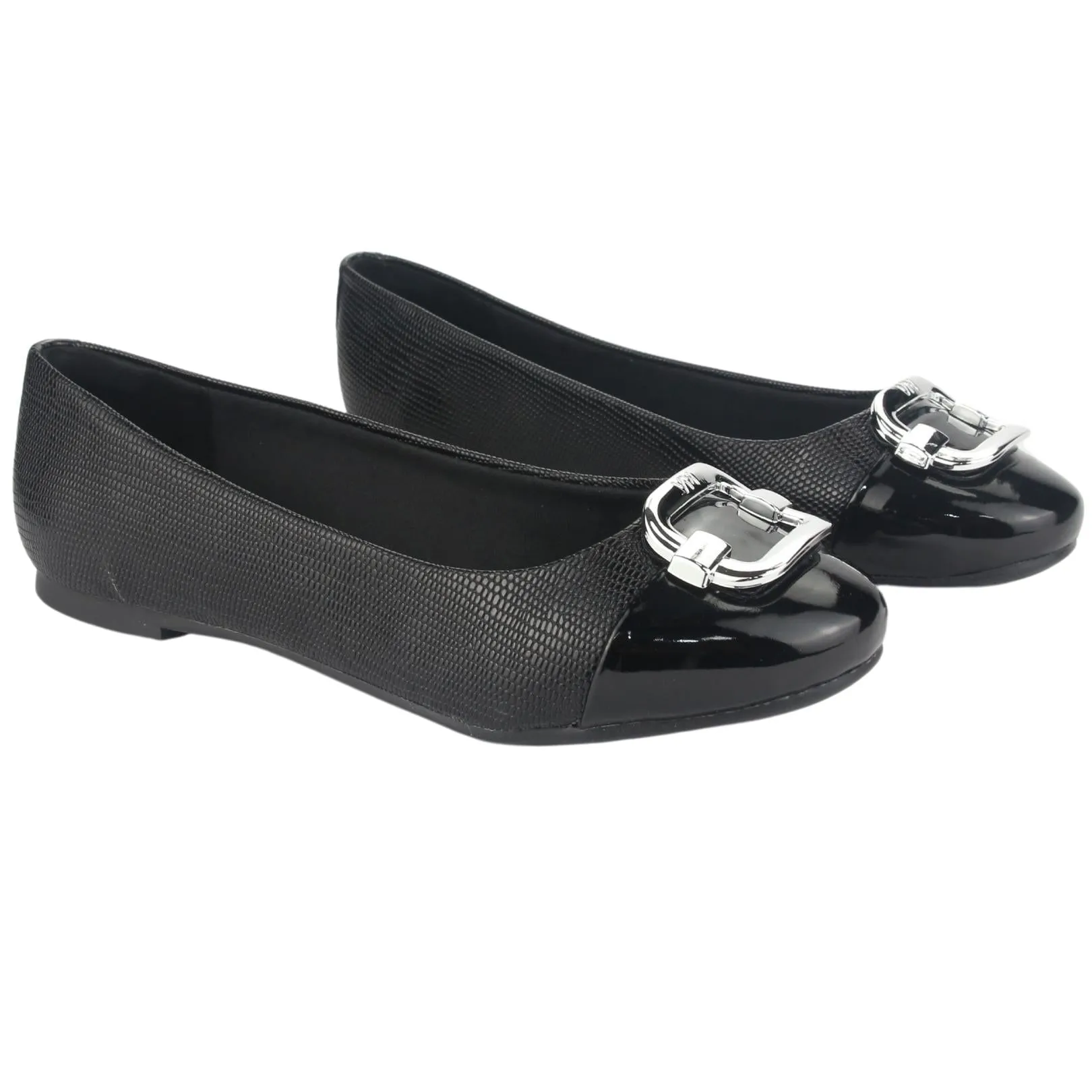Zapato Via Marte Mujer 23-13006 V Preto Casual