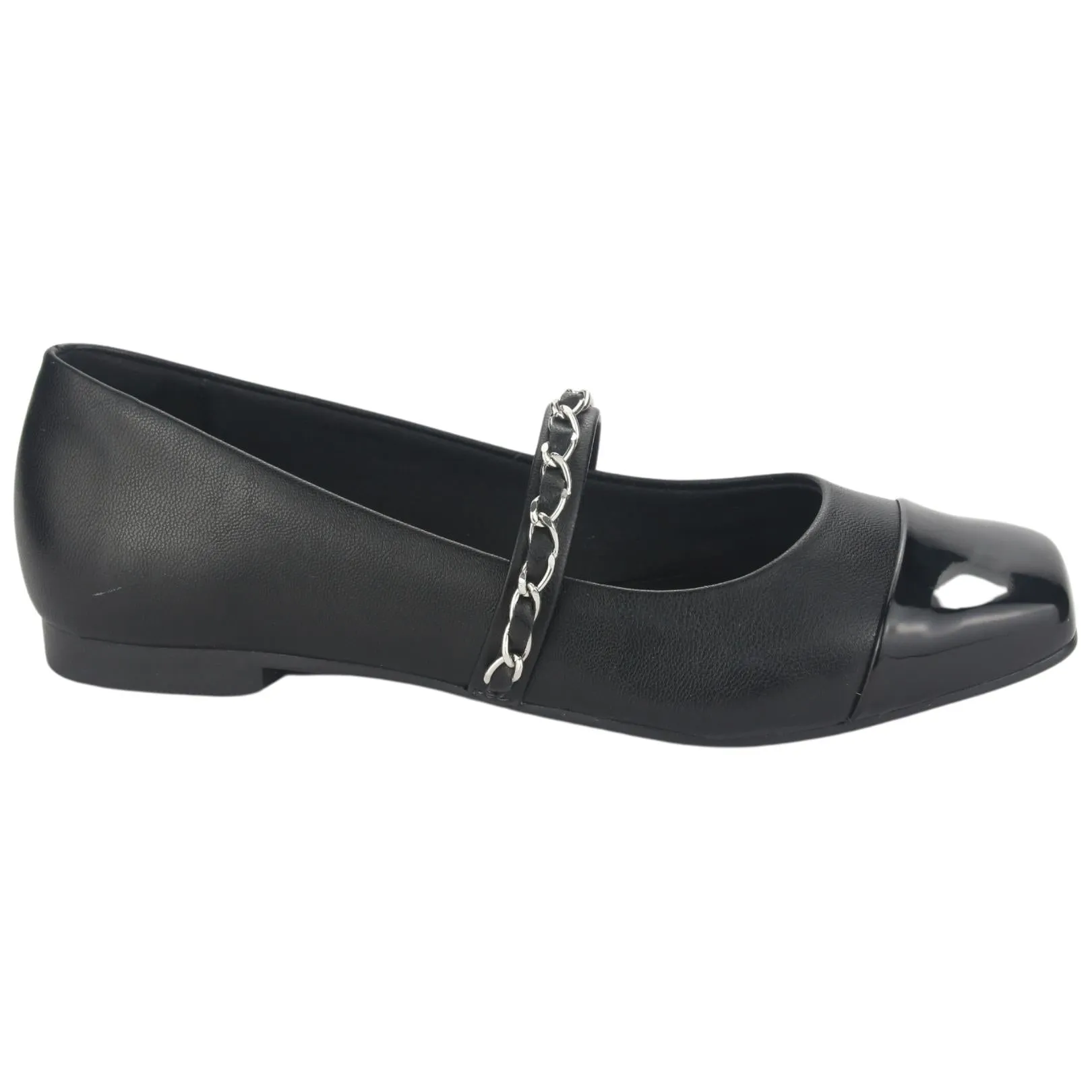Zapato Via Marte Mujer 23-13206 V Preto Casual