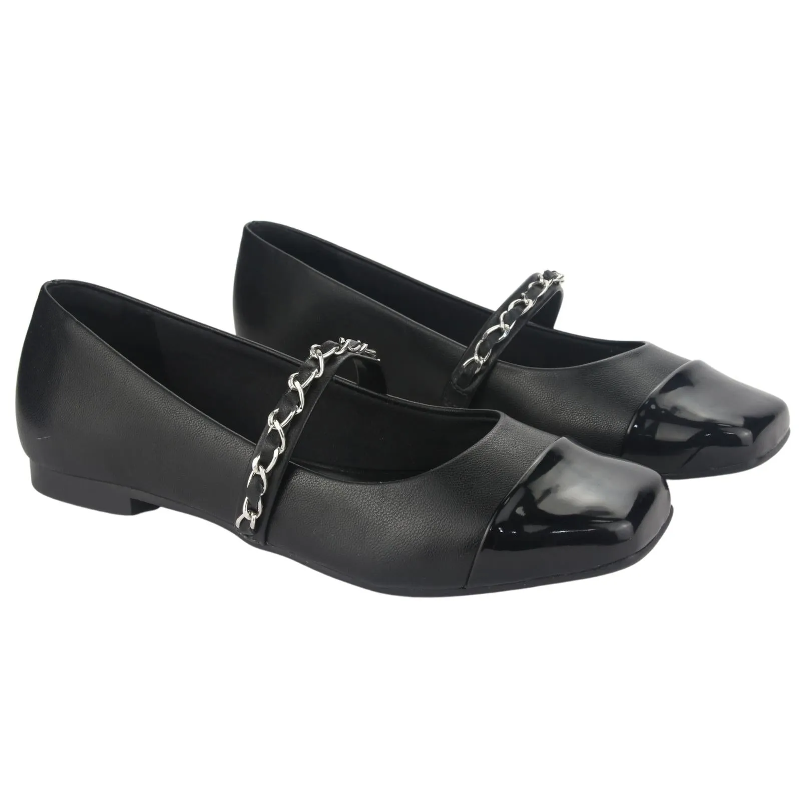 Zapato Via Marte Mujer 23-13206 V Preto Casual