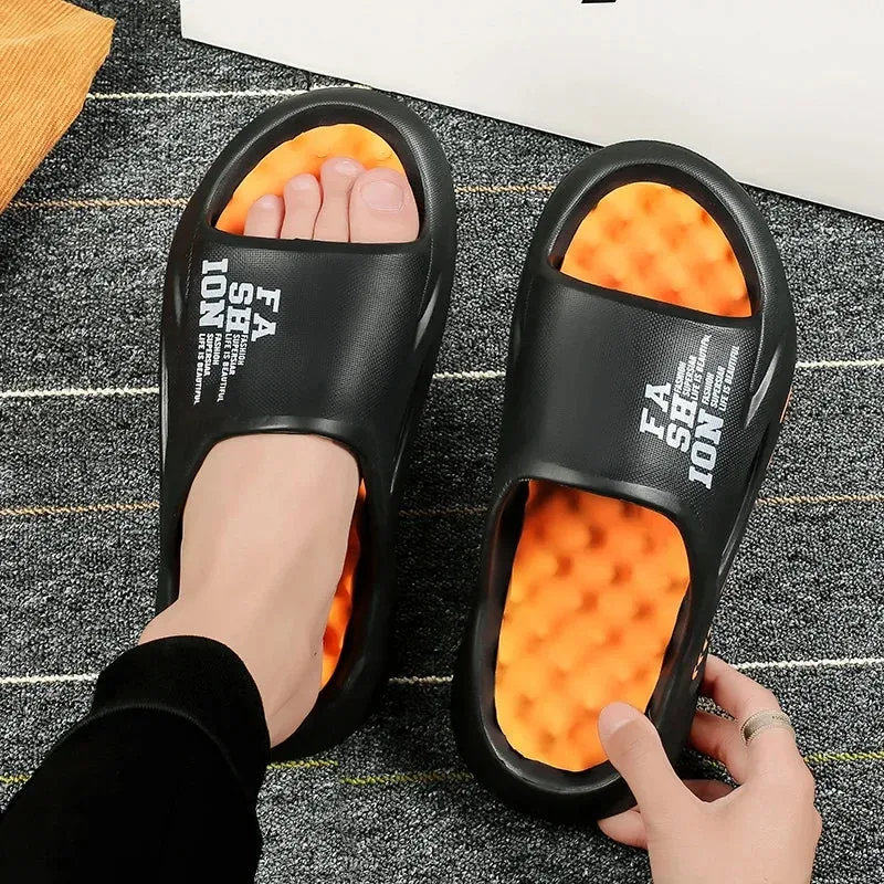 Zayno Men’s Massage Sole Recovery Slides